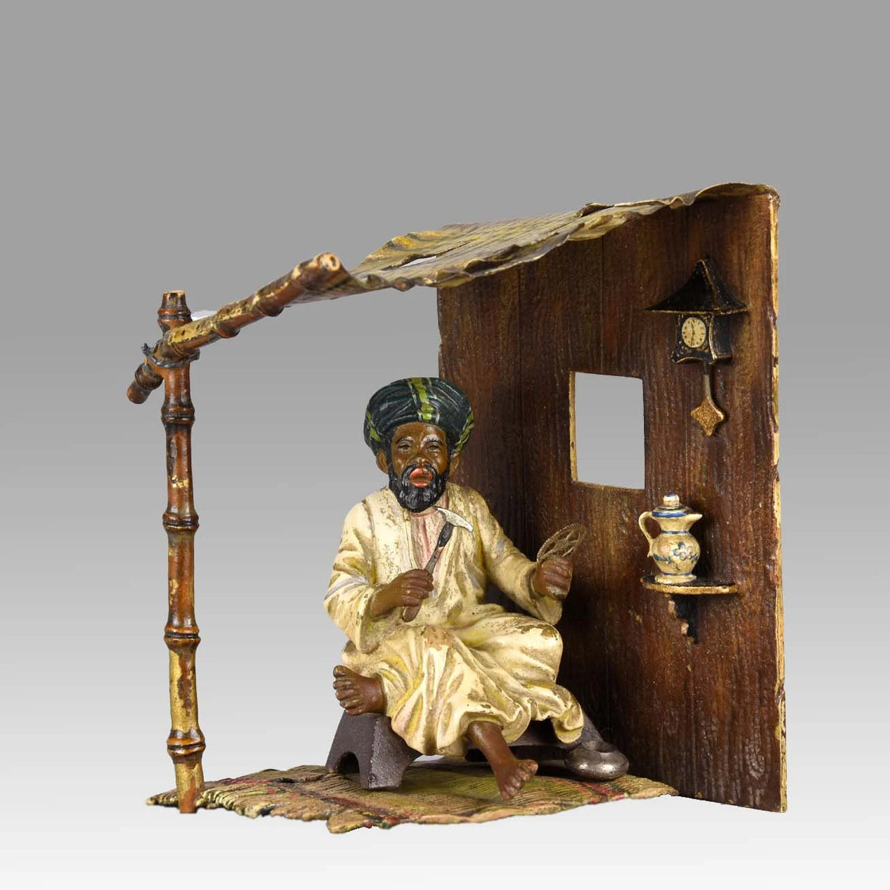 "Arab Clockmaker" by Franz Bergman