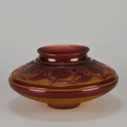 D'Argental Cameo Glass Bowl