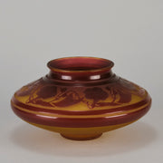 D'Argental Cameo Glass Bowl