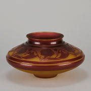 D'Argental Cameo Glass Bowl