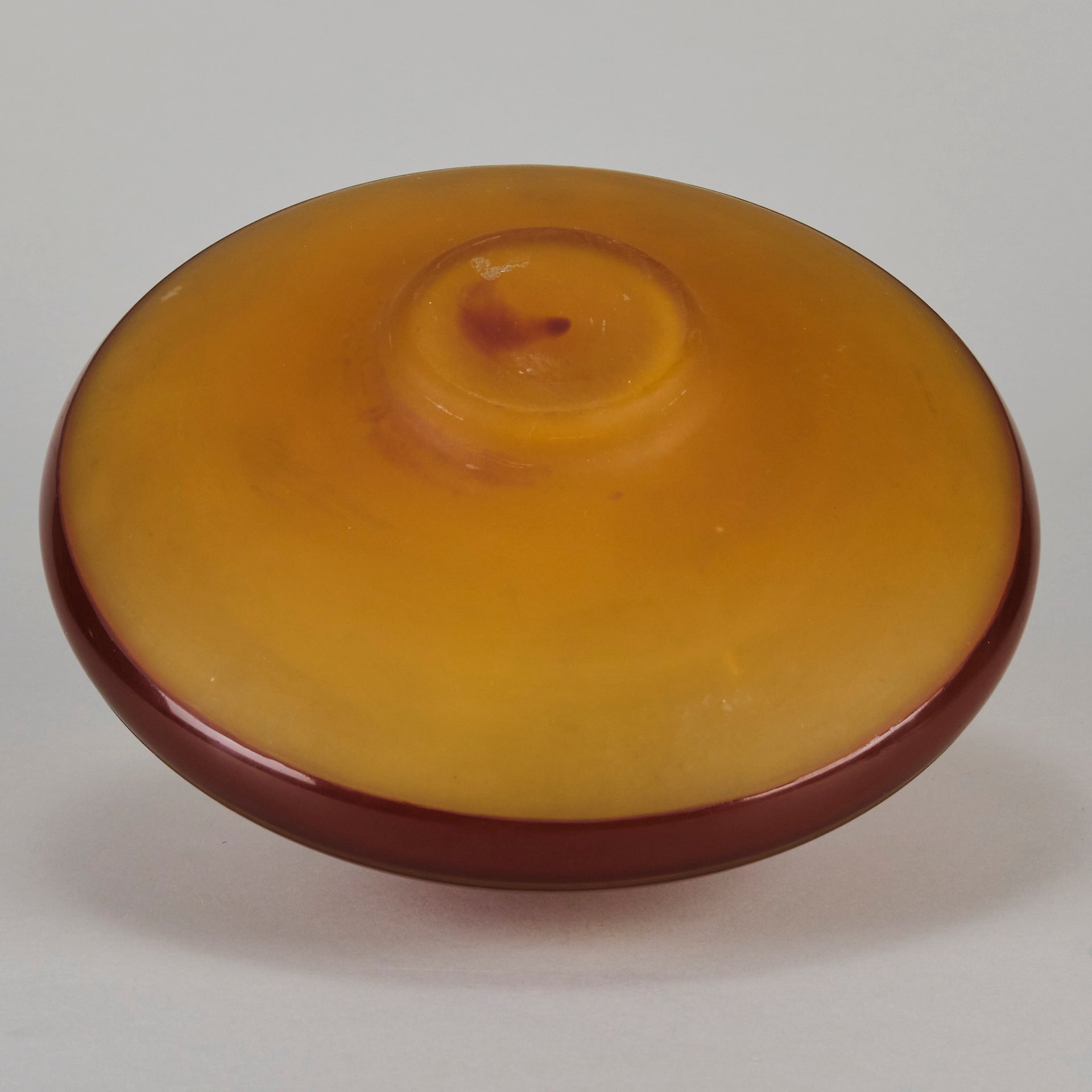 D'Argental Cameo Glass Bowl