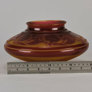 D'Argental Cameo Glass Bowl