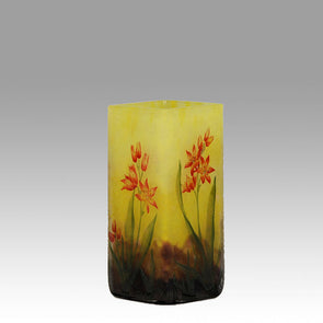 Monbretia Vase by Daum Freres