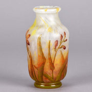 Daum Vase - Daum Freres Flower Vase - Hickmet Fine Arts