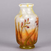 Daum Vase - Daum Freres Flower Vase - Hickmet Fine Arts