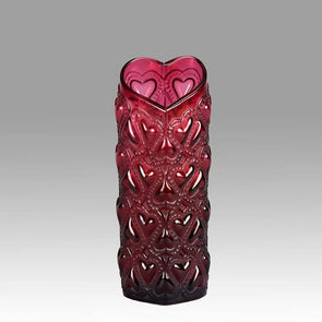 "Love Hearts Vase" by Lalique
