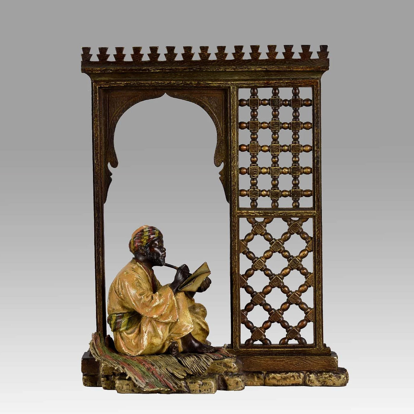 Bergman Arab Bronze - Franz Bergman Bronze - Hickmet Fine Arts