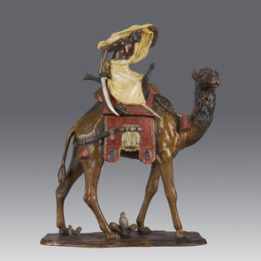 "Bedouin Warrior on Camel" by Franz Bergman