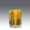 Daum Winter Vase - Art Nouveau Vase - Hickmet Fine Arts