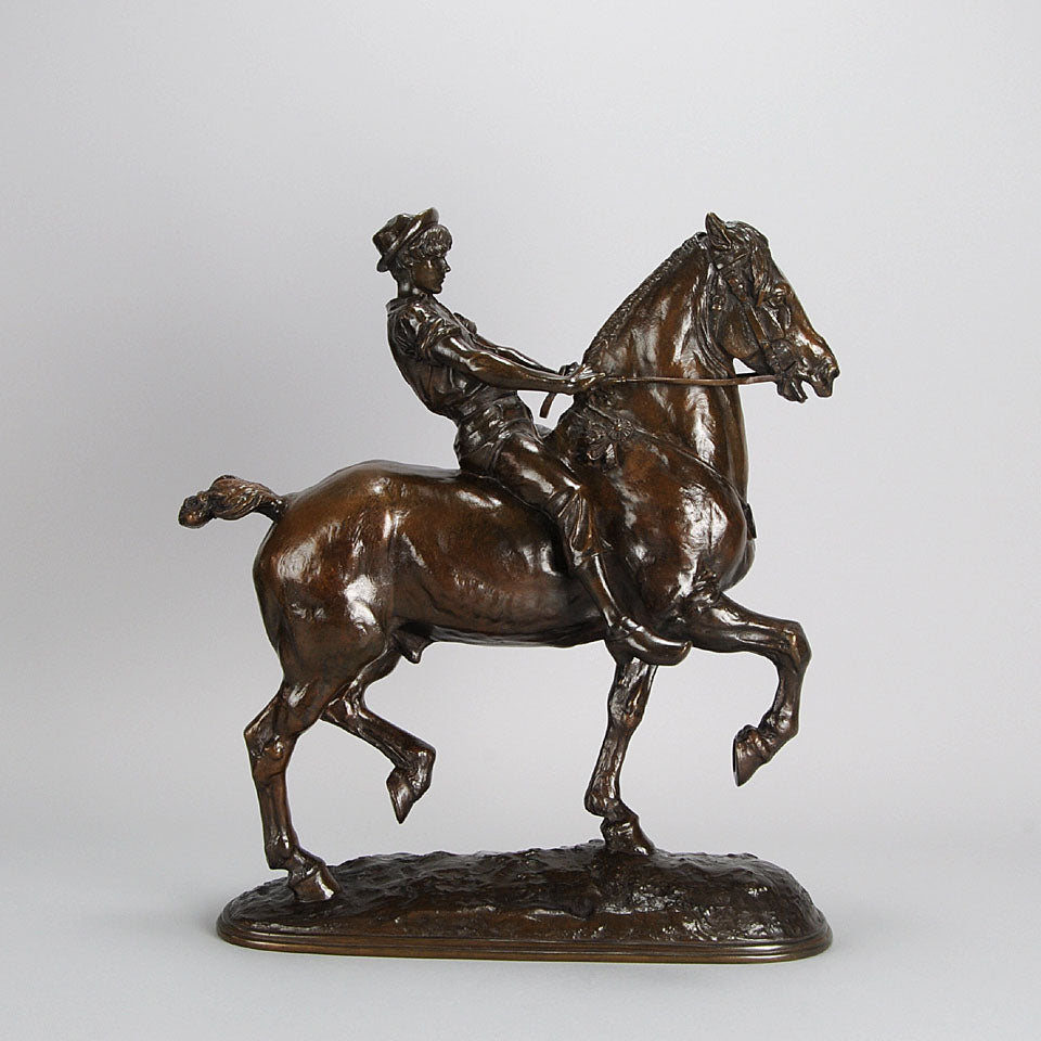 "Cheval Monte Privé" by Emmanuel Fremiet