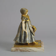 Charlotte Monginot Figure Art Deco Bronze