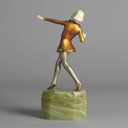 Rudolph Henn Art Deco Bronze Figure 