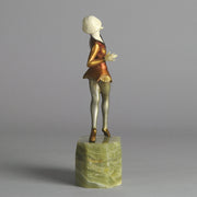 Rudolph Henn Art Deco Bronze Figure 