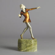Rudolph Henn Art Deco Bronze Figure 