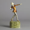 Rudolph Henn Art Deco Bronze Figure 