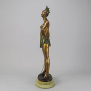 Bruno Zach Fencer Art Deco Bronze
