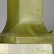 Boy With Rabbits by Ferdinand Preiss