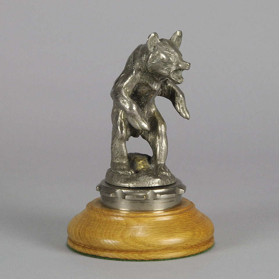 Charles Paillet Silvered Bronze Car Mascot 