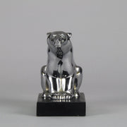 Art Deco Bear Car Mascot 
