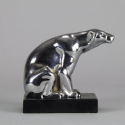 Art Deco Bear Car Mascot 