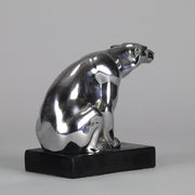 Art Deco Bear Car Mascot 
