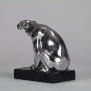 Art Deco Bear Car Mascot 
