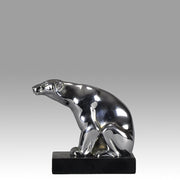 Art Deco Bear Car Mascot 