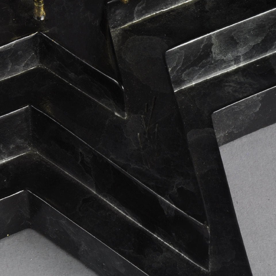 Erté Bronze Sculpture Bal Tabarin - Cold Painted Bronze - Hickmet Fine Arts