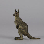 Austrian Bronze by Franz Bergman Kangaroo
