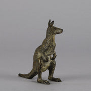 Austrian Bronze by Franz Bergman Kangaroo