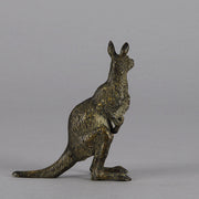 Austrian Bronze by Franz Bergman Kangaroo