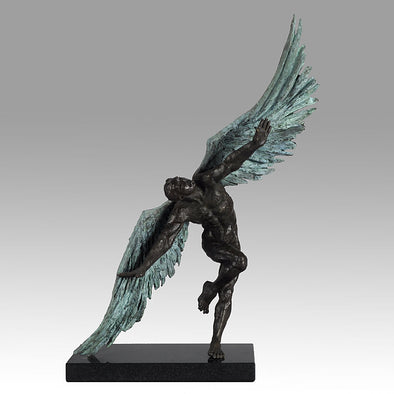 Lucianne Lassalle - Icarus Ascending Bronze 