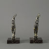 Andre Becquerel Art Deco Bronze Bookends