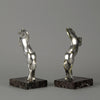 Andre Becquerel Art Deco Bronze Bookends