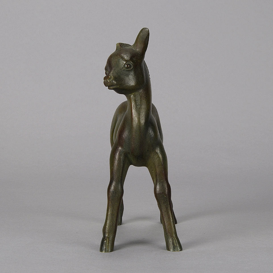 Art Deco Rochard Bronze Foal 