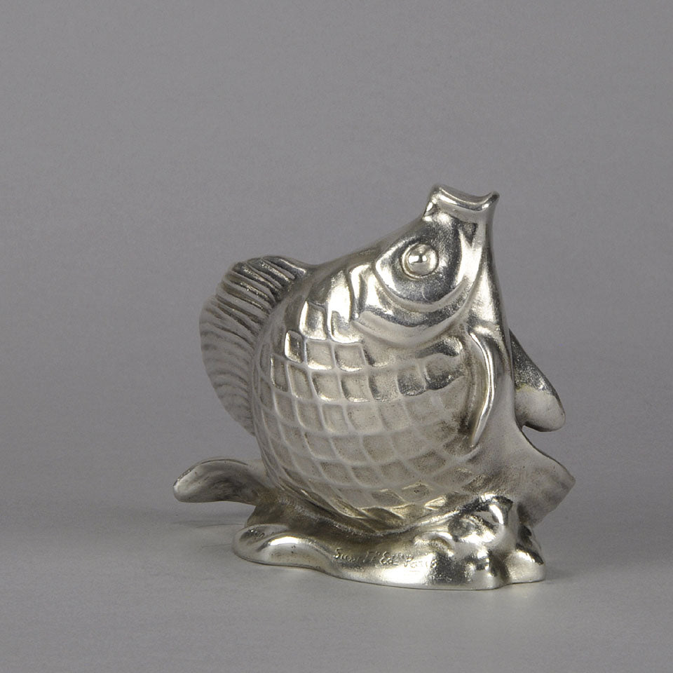 Sandoz Bronze Art Deco Bronze Fish