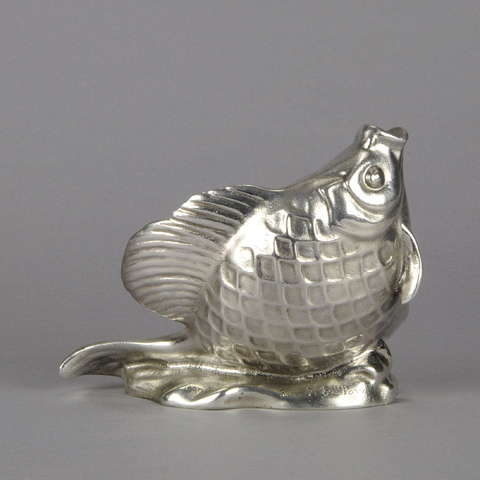 Sandoz Bronze Art Deco Bronze Fish