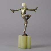 Lorenzl Con Brio Art Deco Bronze