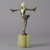 Lorenzl Con Brio Art Deco Bronze