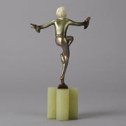 Lorenzl Con Brio Art Deco Bronze