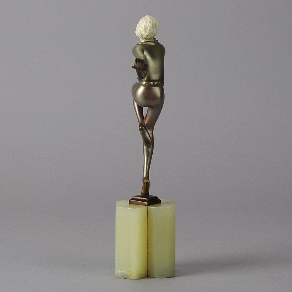 Lorenzl Con Brio Art Deco Bronze