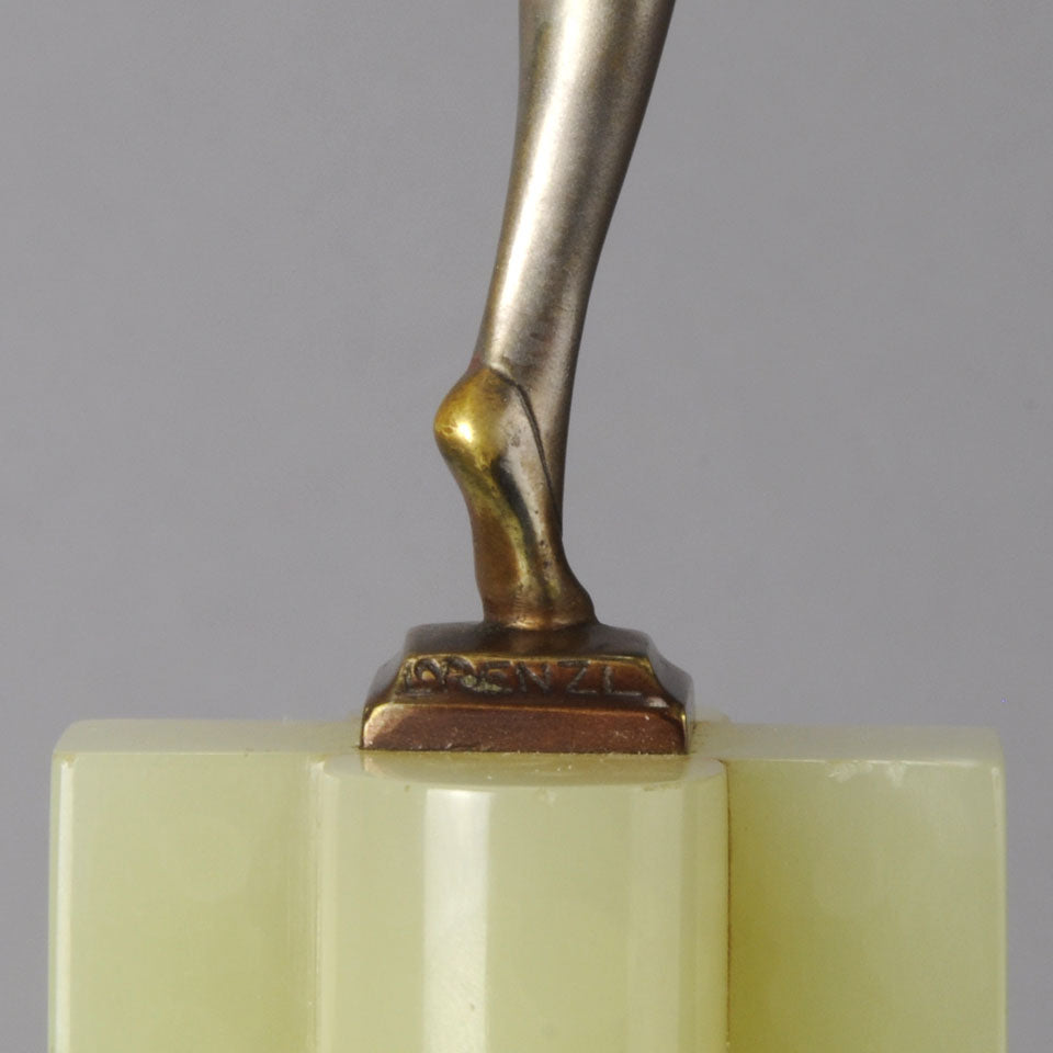 Lorenzl Con Brio Art Deco Bronze