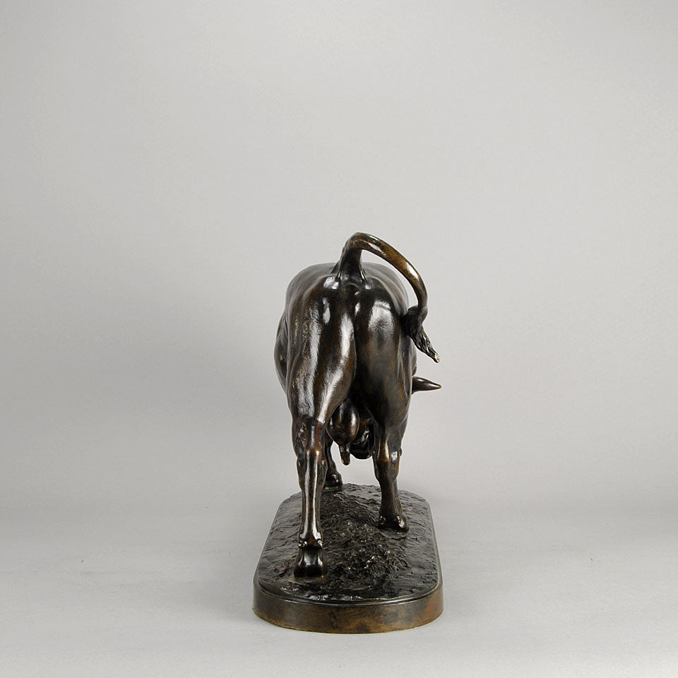 bonheur Bull Bonheur - charging bronze