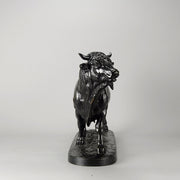 Bronze Bonheur bull