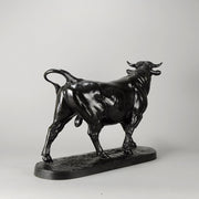 Bronze Bonheur bull