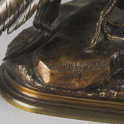 Bronze pheasants by Moigniez