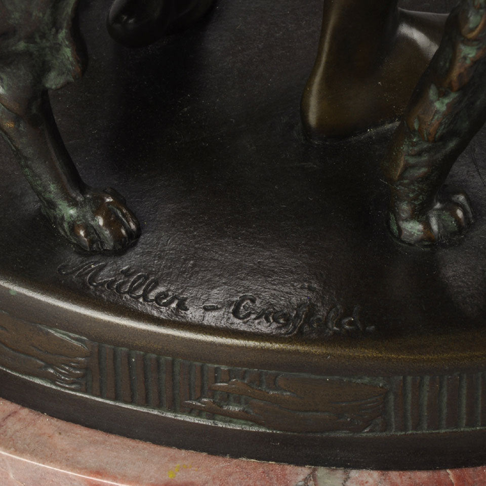 "Diana The Huntress" By A Muller-Crefeld