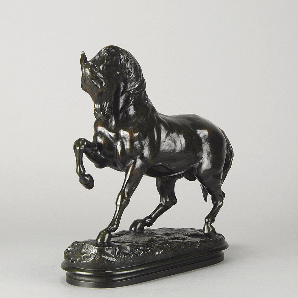 Antoine L Barye Cheval Turc Bronze 