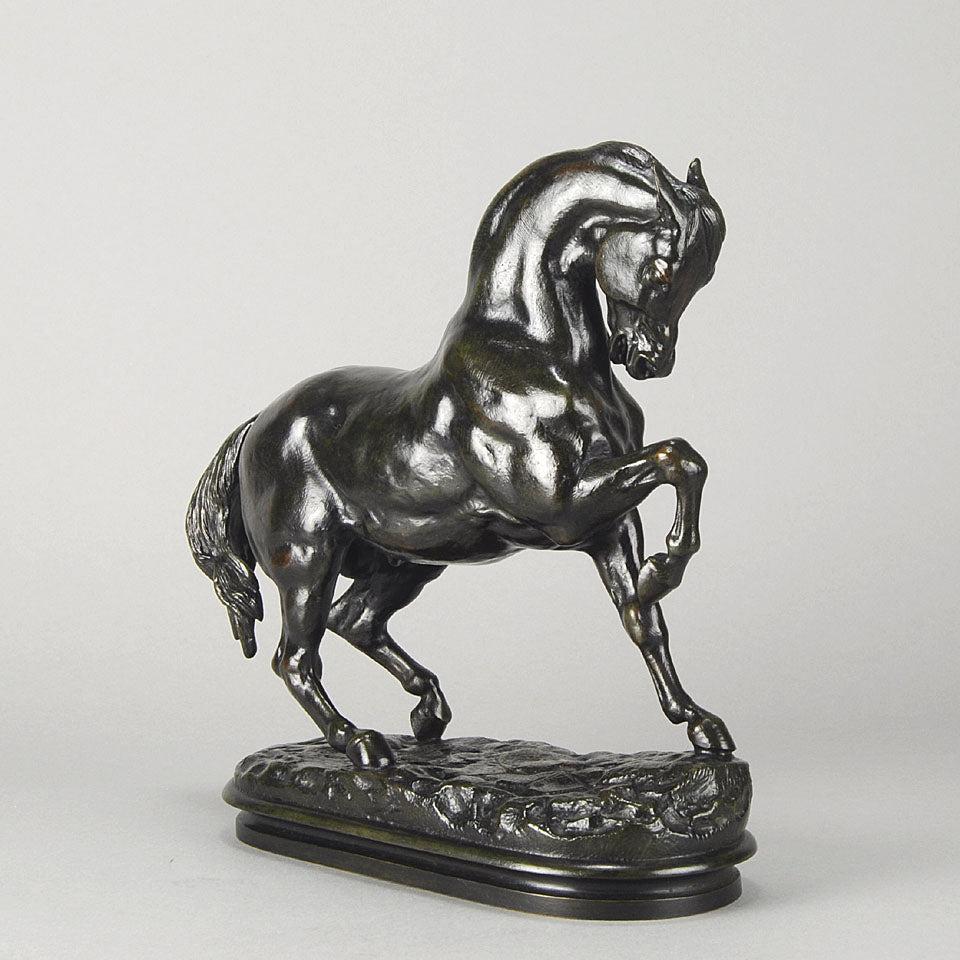 Antoine L Barye Cheval Turc Bronze 