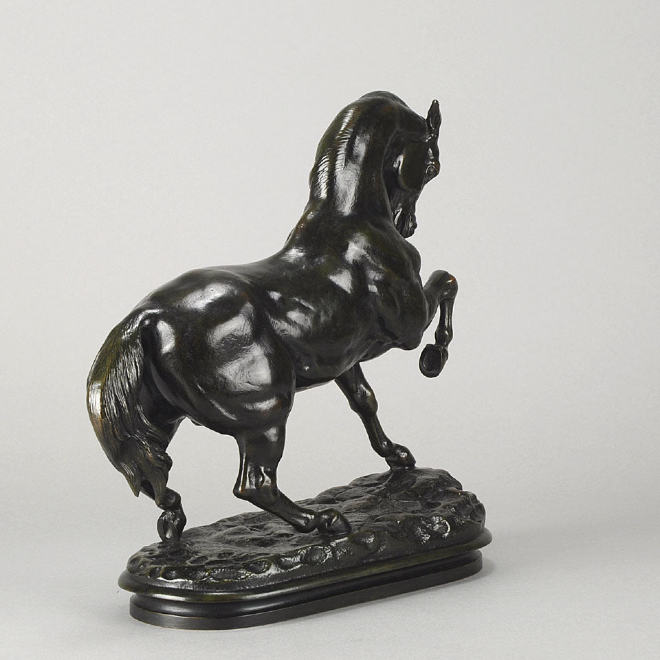 Antoine L Barye Cheval Turc Bronze 